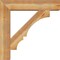 Ekena Millwork Balboa Block Rough Sawn Bracket w/ Offset Brace, Western Red Cedar, 8"W x 36"D x 36"H BKT0806X36X36BOA05RWR - alternate 3